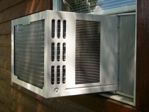 Window air conditioner units can be a good, lower cost alternative to central air. Just be careful when you install it!
